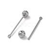 Tarnish Resistant 304 Stainless Steel Threaded Ball Eyepin STAS-M330-01A-P-3