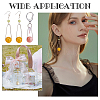 14Pcs 7 Colors Imitation Gemstone Style Two Tone Acrylic Big Pendants STAS-UN0037-69-6