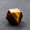 Natural Tiger Eye Hexagon Figurines for Home Desktop Decoration PW-WG35775-07-1