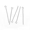 Tarnish Resistant 201 Stainless Steel Eye Pin STAS-D447-02-1