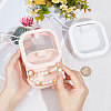 4Pcs 2 Colors Square ABS+TPE Multifunction Pocket-Sized Push Button Storage Box CON-GF0001-11-3