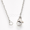 Non-Tarnish 201 Stainless Steel Pendant Necklaces NJEW-T009-JN075-1-45-3