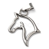 Non-Tarnish 304 Stainless Steel Pendants STAS-D069-03P-1