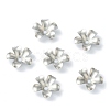 Non-Tarnish 304 Stainless Steel Bead Caps STAS-H149-25P-1