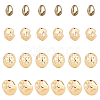 24Pcs 4 Style Brass Beads KK-PH0006-16-1