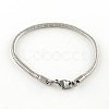Tarnish Resistant 304 Stainless Steel European Style Bracelets for Jewelry Making PPJ-R002-02-1
