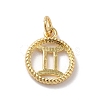 Brass Charms KK-A160-20G-04-2
