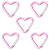 5Pcs Zinc Alloy Spring Gate Rings FIND-TA0009-73M-2