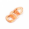 Transparent Acrylic Linking Rings MACR-S373-99-B08-3