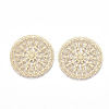Brass Filigree Joiners Links X-KKC-T001-06MG-1