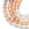 Natural Cultured Freshwater Pearl Beads Strands PEAR-C004-14A-5