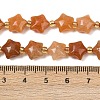 Natural Red Aventurine Beads Strands G-Z080-A22-10mm-5