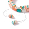 Handmade Polymer Clay Beads Bracelets Set BJEW-TA00043-01-5