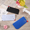 3Pcs 3 Colors Rectangle Felt Eyeglass Case AJEW-CN0007-36A-4