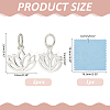 5Pcs 925 Sterling Silver Charms STER-ME0001-49-2