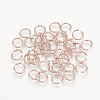 Anodized Aluminum Open Jump Rings X-ALUM-R005-0.8x6-04-1