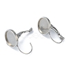 Tarnish Resistant 304 Stainless Steel Leverback Earring Findings KK-H152-09D-P-3
