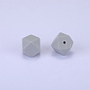 Hexagonal Silicone Focal Beads SI-JX0020A-99-1