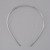 Alloy Double Hair Band Findings AJEW-WH0304-25A-P-1