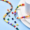 Polymer Clay Bead Strands X-CLAY-T001-C28-7
