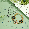 1260Pcs 7 Style Glass Twisted Bugle Beads SEED-PH0001-55-2