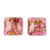 Transparent Resin Cabochons CRES-P019-05E-3