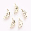 Brass Charms KK-P157-48G-NF-1