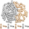 60Pcs 2 Colors Brass Beads KK-BBC0019-65-1