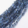 Electroplate Glass Beads Strands EGLA-J143-A-FR01-1