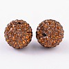Grade A Rhinestone Pave Disco Ball Beads RB-Q102-7-2