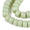 Opaque Glass Beads Strands GLAA-NH0002-B01-C11-3