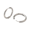 Tarnish Resistant 304 Stainless Steel Hoop Earrings EJEW-P177-P-24-2