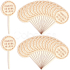 Wood Plant Labels DIY-GF0014-39B-7