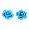 Flocky Aluminum Beads FALUM-S001-001J-3