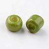 6/0 Baking Paint Glass Seed Beads X-SEED-S003-K9-2