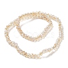 Electroplate Glass Beads Strands EGLA-A034-J6mm-K01-2