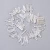Natural Quartz Crystal Pointed Beads Strands G-L484-01-3