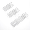 6Pcs 3 Styles PP Plastic Perfume Spray Bottles MRMJ-TADJ0001-002-3