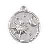 Brass Micro Pave Cubic Zirconia Pendants KK-D283-32P-02-1
