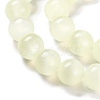 Natural Selenite Beads Strands G-C142-01A-05-4