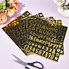 PVC Self-adhesive Label Stickers DIY-WH0013-61B-4