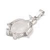 Natural Quartz Crystal Pendants G-A224-02P-03-2