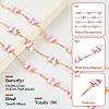 1M Handmade Acrylic Butterfly Link Chains CHC-TA0001-24A-3