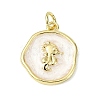 Ocean Theme Brass Enamel Pendants LS-KK-H270-06G-01-1