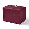 PU Leather Jewelry Organizer Box CON-P012-04C-5