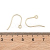 304 Stainless Steel Earring Hooks STAS-F142-01G-3