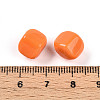 Opaque Acrylic Beads SACR-T017-36C-3