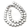 Electroplated Synthetic Non-magnetic Hematite Beads Strands G-L613-L01-02A-2