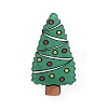 Christmas Acrylic Brooch Pin JEWB-WH0030-12D-1
