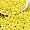 Baking Paint Pearlized Glass Seed Beads SEED-C001-04A-10-1
